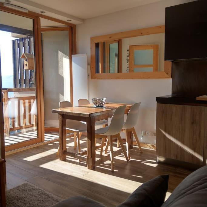 Appartement Entierement Renove, Vue Exceptionnelle Huez Exterior foto